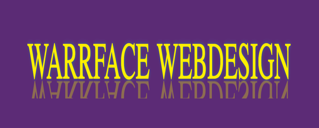 Warrface Website Design